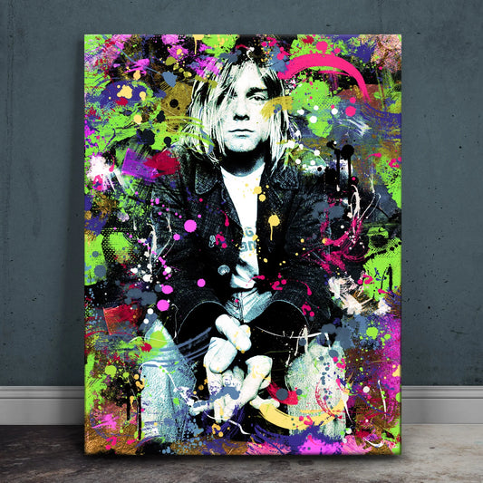 Entertain Us Posters, Prints, & Visual Artwork TheGoatWallArt PORTRAIT 18x24 0.75" STANDARD