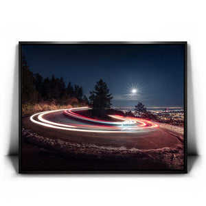 Evening Switchbacks - Boulder, Colorado