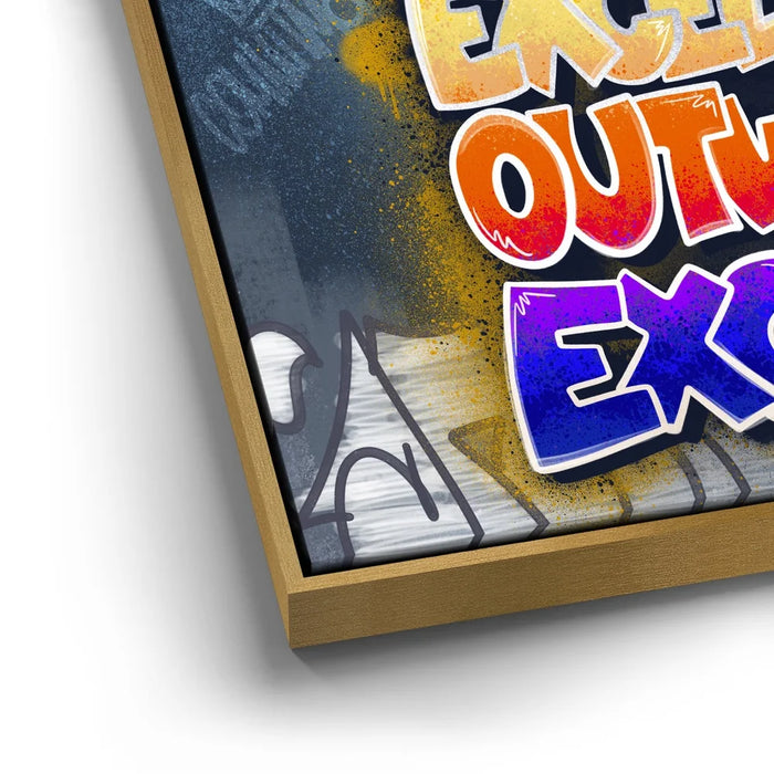 Featured image 12 for Excellence Outweighs Excuses - Graffiti