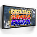 Featured image 5 for Excellence Outweighs Excuses - Graffiti