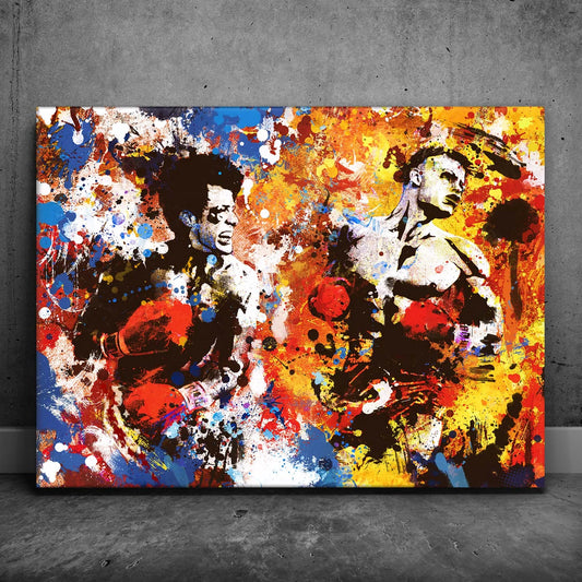 Eye of the Tiger Posters, Prints, & Visual Artwork TheGoatWallArt LANDSCAPE 24x18 0.75" STANDARD