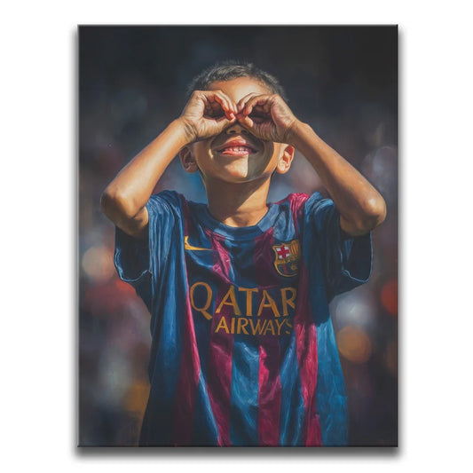 Eyes On The Pitch Posters, Prints, & Visual Artwork TheGoatWallArt PORTRAIT 18x24 0.75" STANDARD