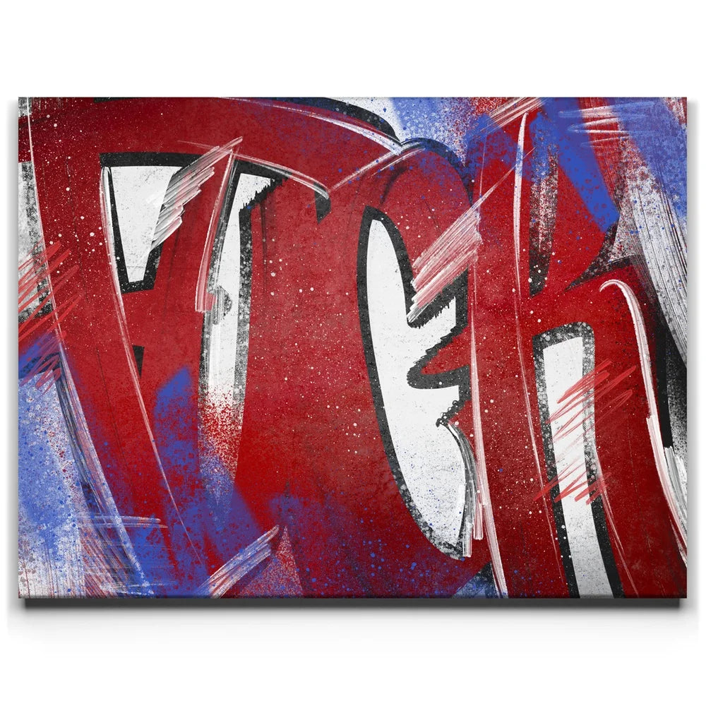 Featured image 1 for F-ck - Graffiti - Red