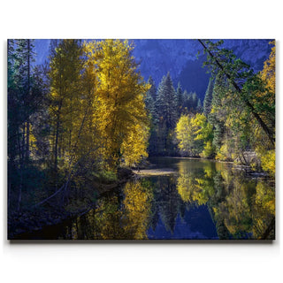Fall Reflections Merced River Yosemite