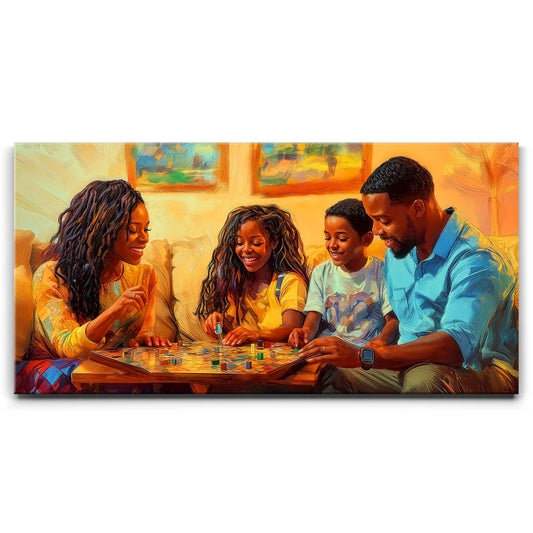Family Game Night Posters, Prints, & Visual Artwork TheGoatWallArt LANDSCAPE - WIDE 30x15 0.75" STANDARD