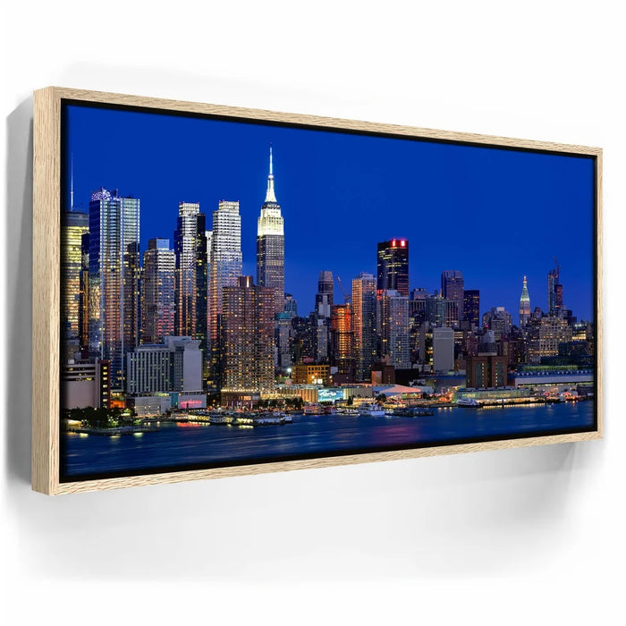 Featured image 9 for Famous Midtown Manhattan Skyline View At Night - 3 Of 3