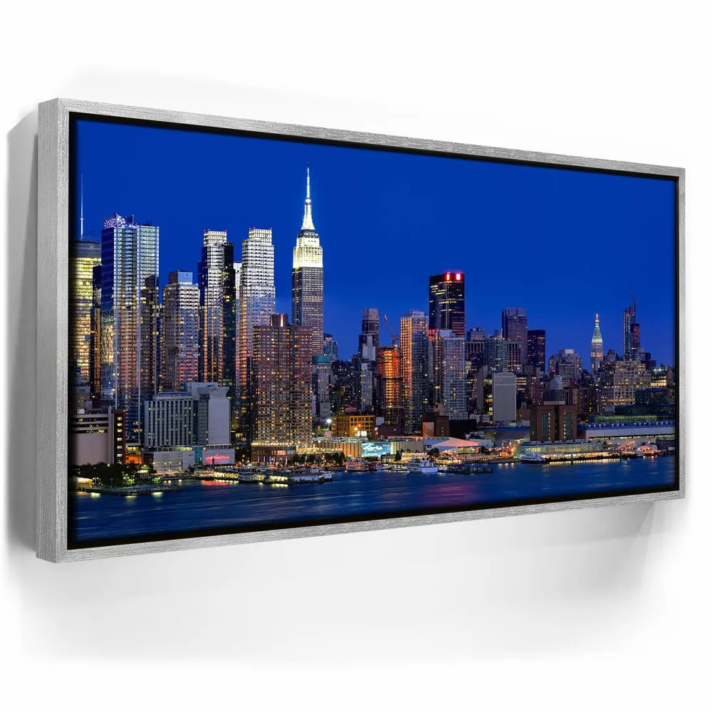 Featured image 8 for Famous Midtown Manhattan Skyline View At Night - 3 Of 3