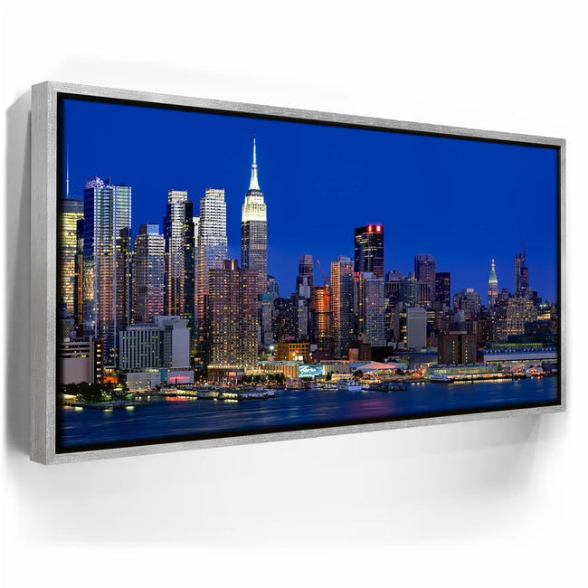 Featured image 8 for Famous Midtown Manhattan Skyline View At Night - 3 Of 3