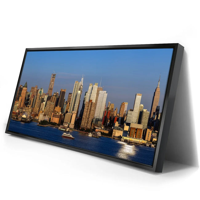 Featured image 2 for Famous Midtown Manhattan Skyline View At Sunset - 2 Of 3