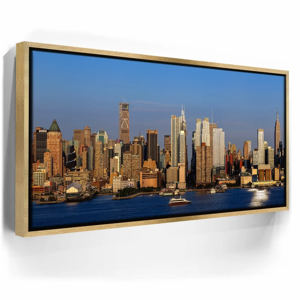 Featured image 7 for Famous Midtown Manhattan Skyline View At Sunset - 2 Of 3