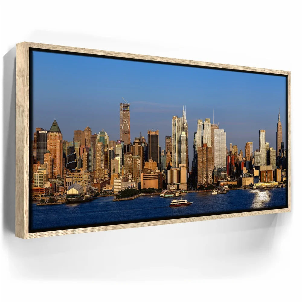Featured image 9 for Famous Midtown Manhattan Skyline View At Sunset - 2 Of 3