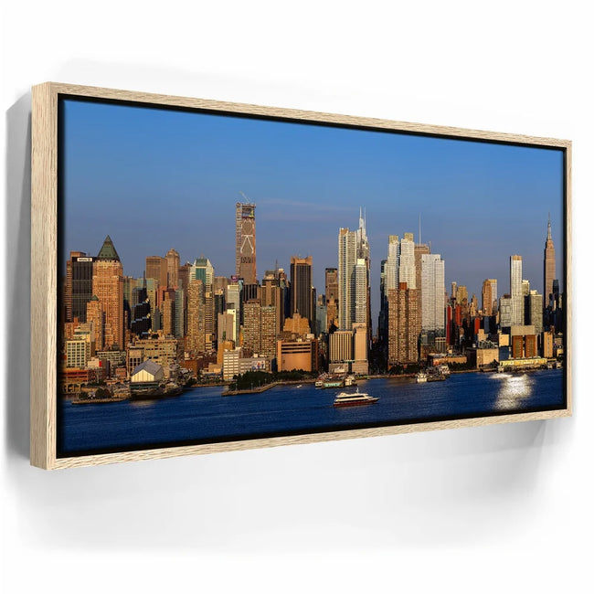 Featured image 9 for Famous Midtown Manhattan Skyline View At Sunset - 2 Of 3