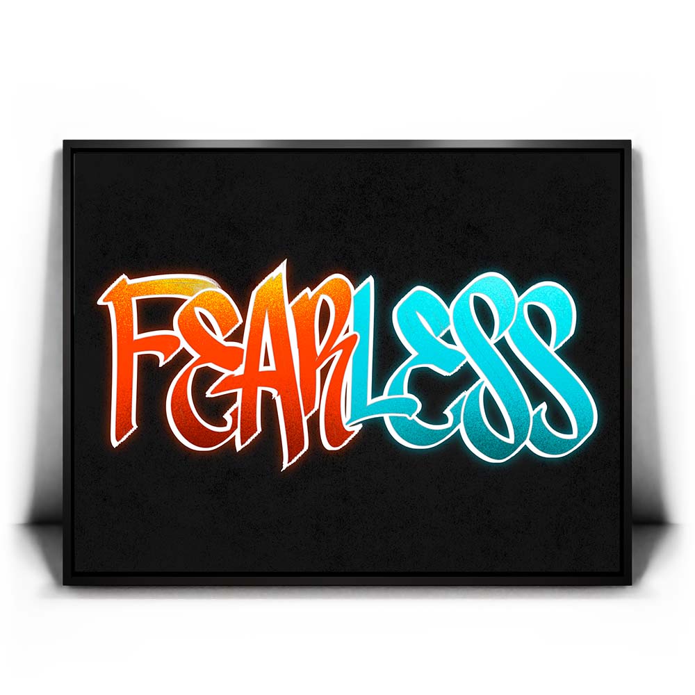 Fearless - Calligraphy