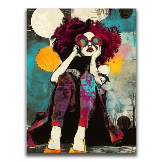Fierce And Fabulous Posters, Prints, & Visual Artwork TheGoatWallArt PORTRAIT 18x24 0.75" STANDARD