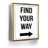 Featured image 7 for Find Your Way Sign - White