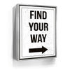 Featured image 8 for Find Your Way Sign - White