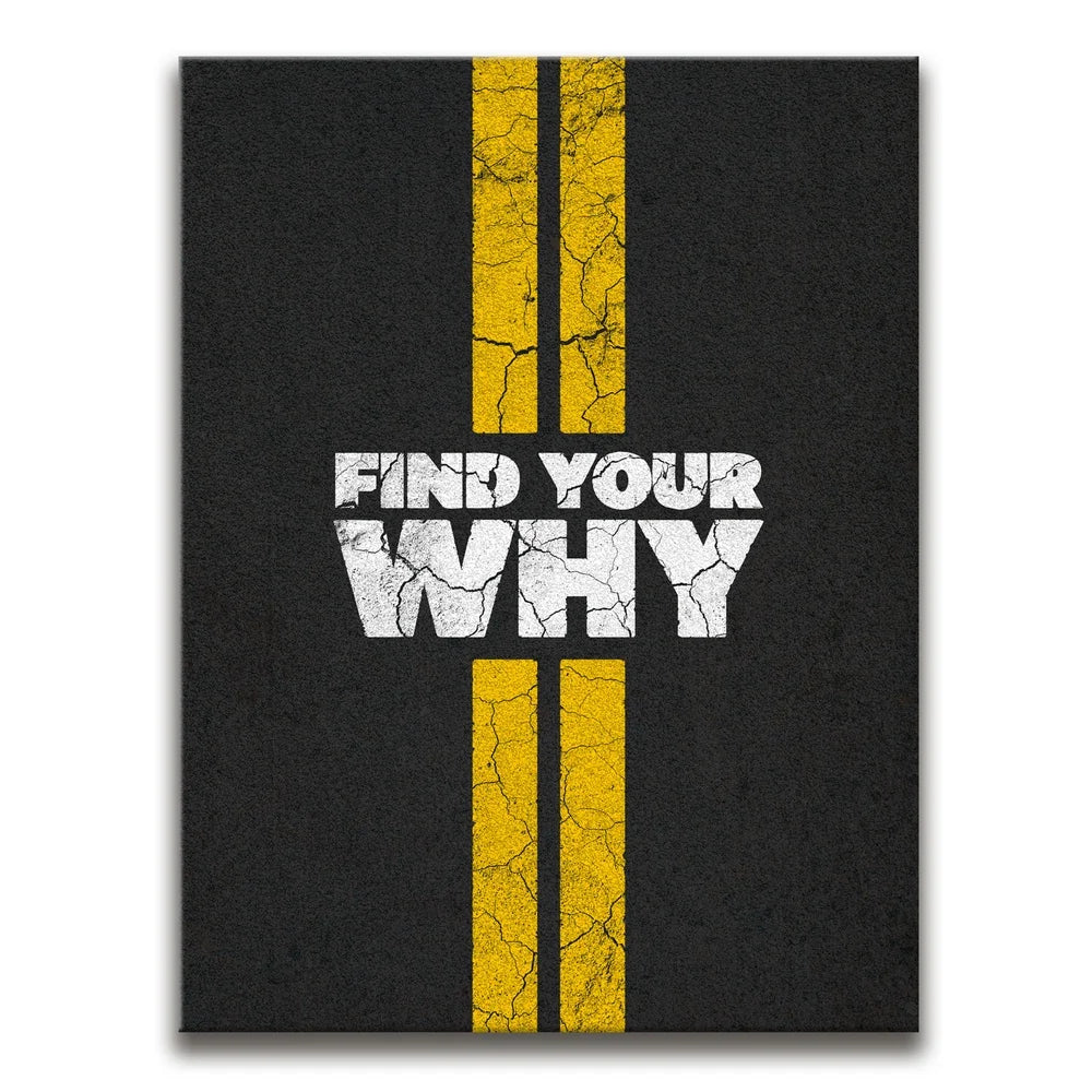 Featured image 1 for Find Your Why - Street - White Text