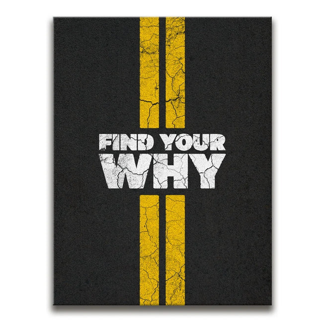 Featured image 1 for Find Your Why - Street - White Text