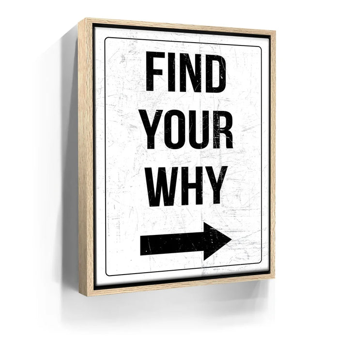 Featured image 9 for Find Your Why - Street Sign I