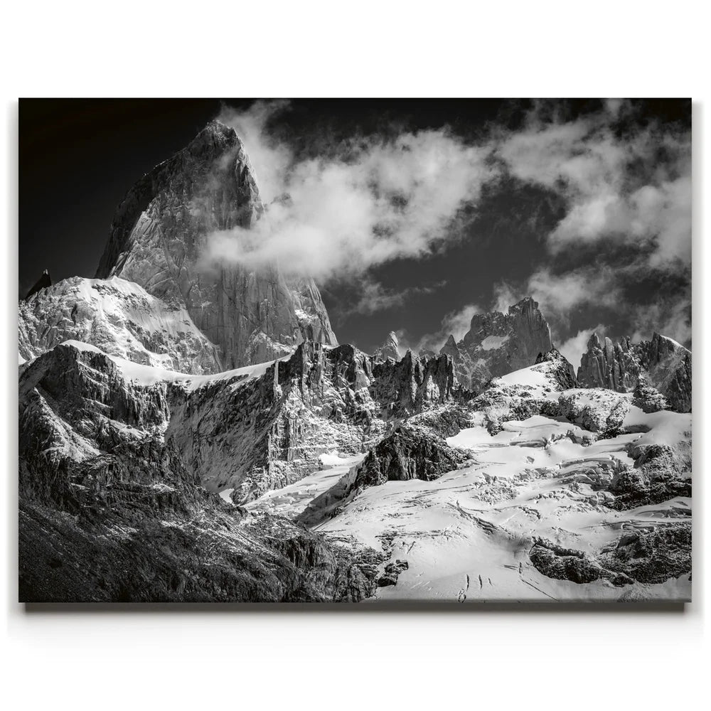 Featured image 1 for Fitz Roy Black and White