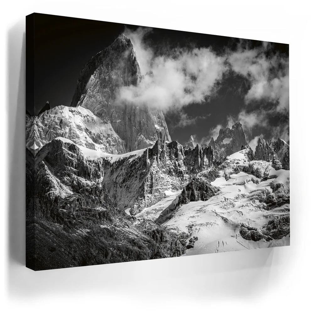 Featured image 3 for Fitz Roy Black and White