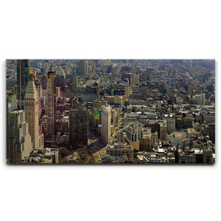 Flat Iron District As Seen From The Top Of Empire State Building