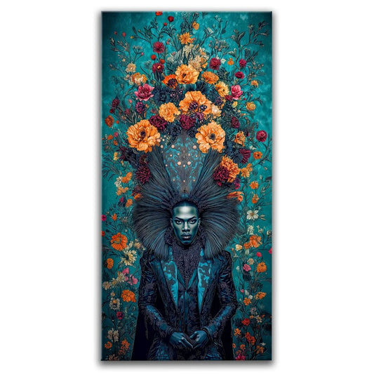 Flora Reign Supreme Posters, Prints, & Visual Artwork TheGoatWallArt PORTRAIT - TALL 15x30 0.75" STANDARD