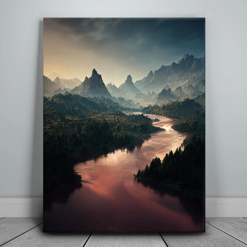 Featured image 1 for Flowing River I