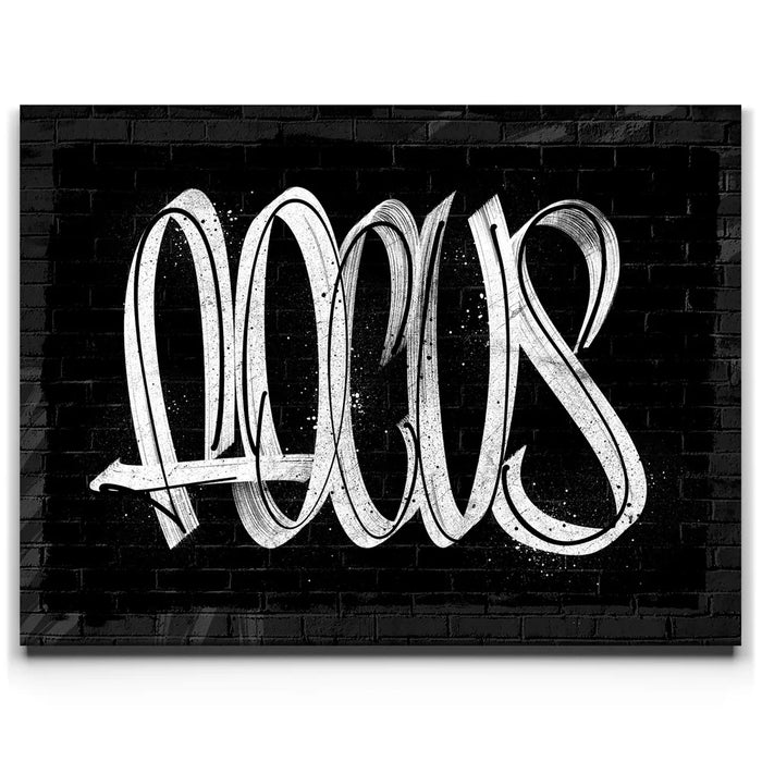 Featured image 1 for Focus - Calligraphy - Black and White