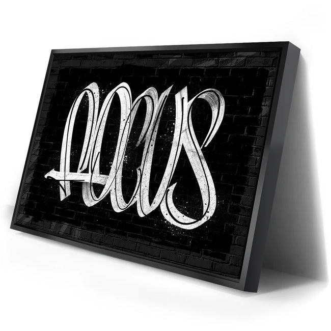 Featured image 2 for Focus - Calligraphy - Black and White