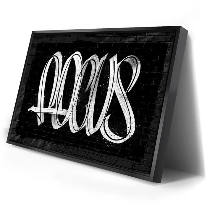 Featured image 2 for Focus - Calligraphy - Black and White