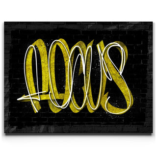 Focus - Calligraphy - Gold