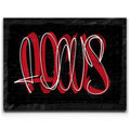 Featured image 1 for Focus - Calligraphy - Red