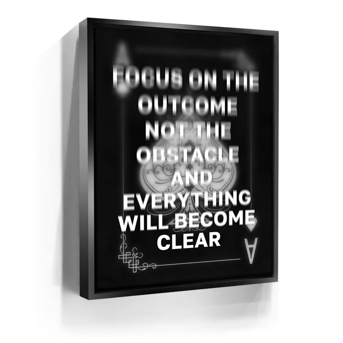 Featured image 5 for Focus On The Outcome - Black & White