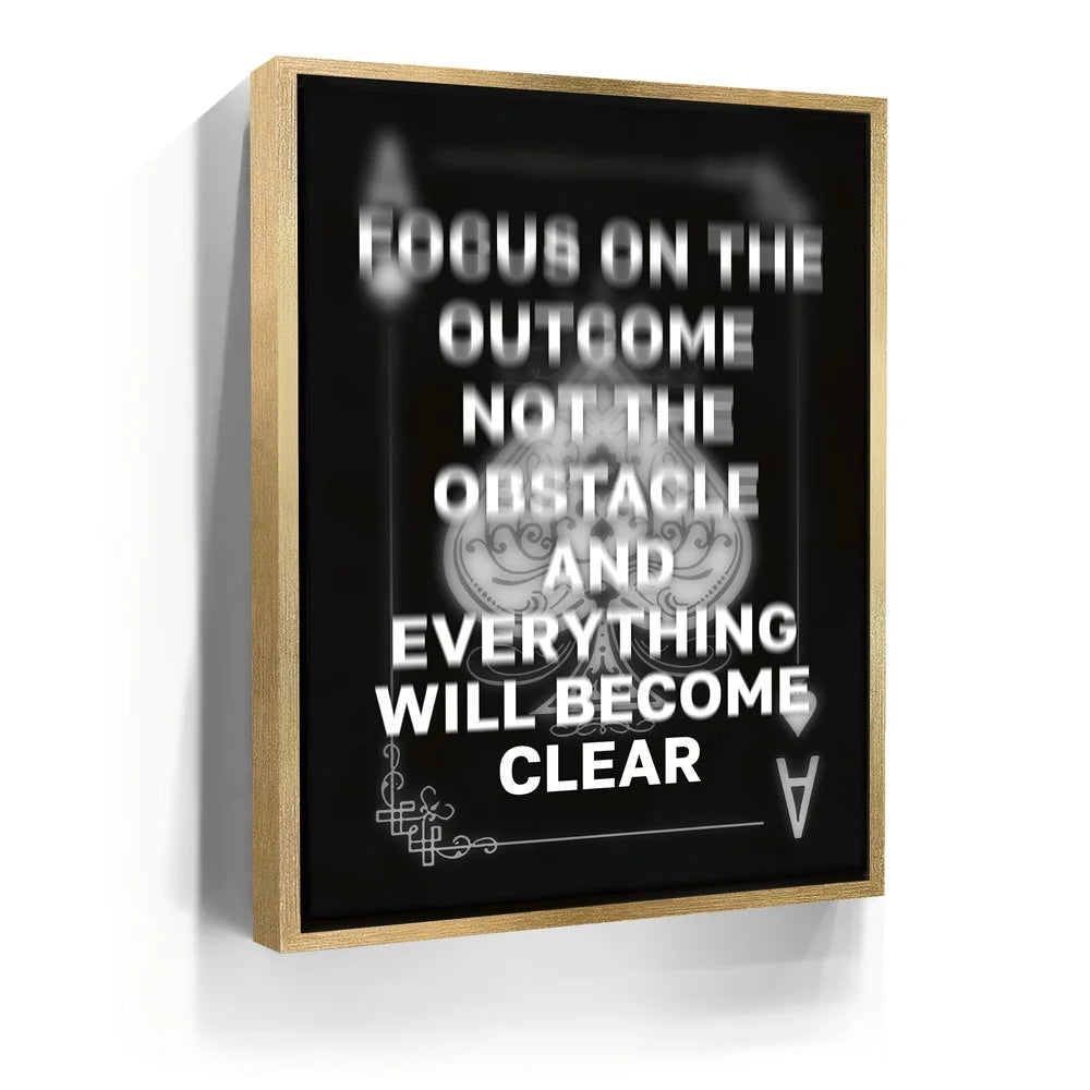Featured image 7 for Focus On The Outcome - Black & White