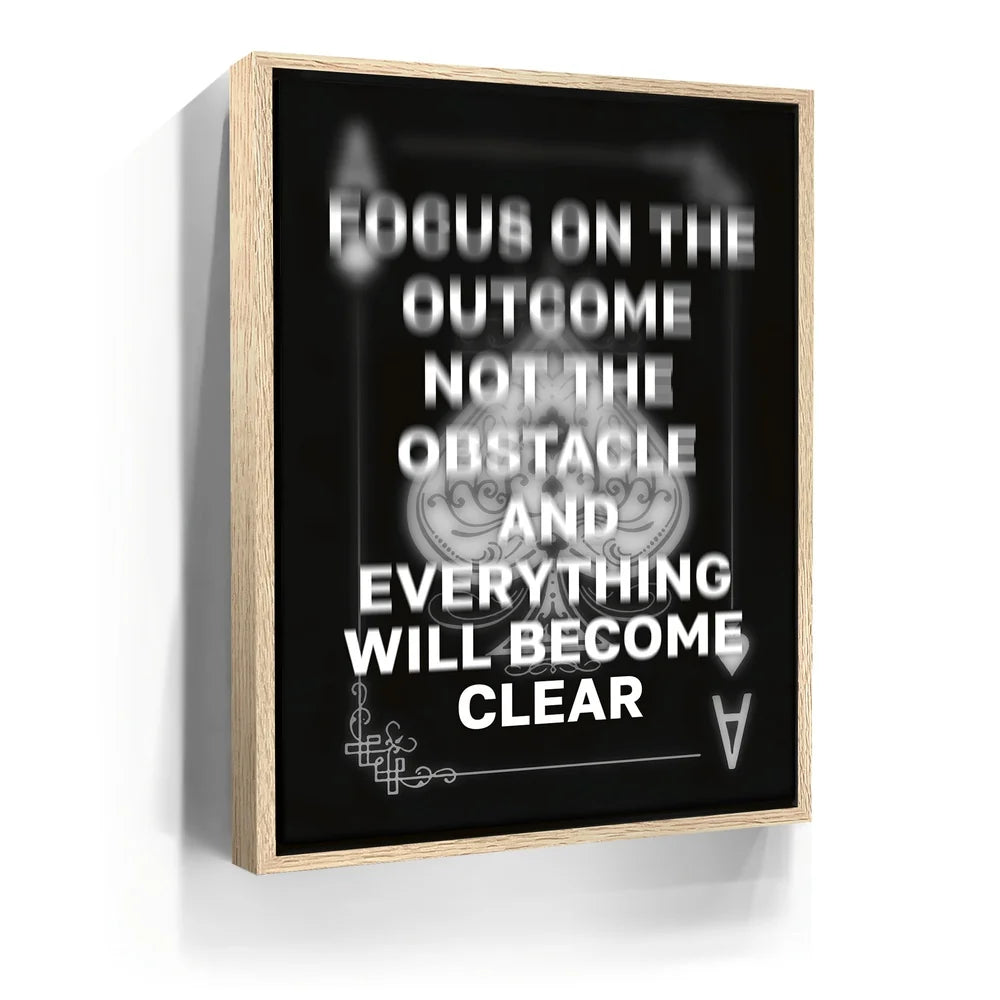 Featured image 9 for Focus On The Outcome - Black & White