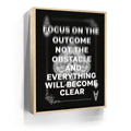 Featured image 9 for Focus On The Outcome - Black & White