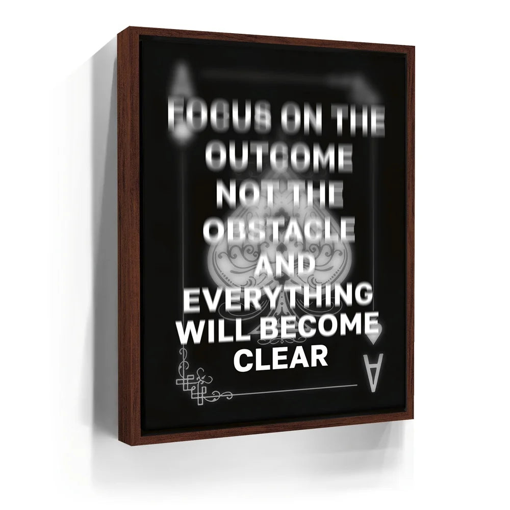 Featured image 10 for Focus On The Outcome - Black & White