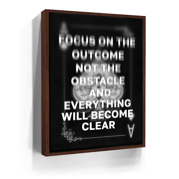 Featured image 10 for Focus On The Outcome - Black & White