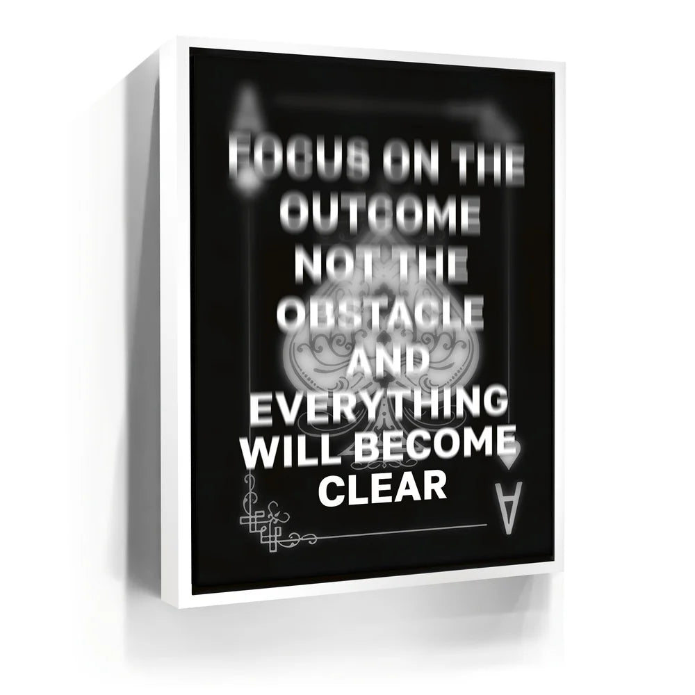 Featured image 6 for Focus On The Outcome - Black & White