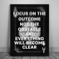 Featured image 1 for Focus On The Outcome - Black & White