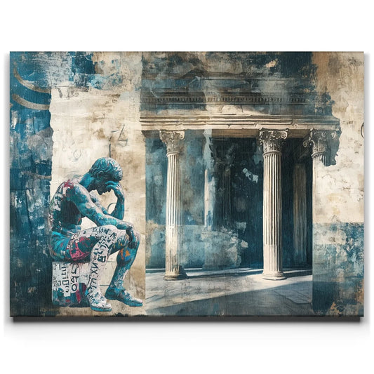 Forum of Shadows Posters, Prints, & Visual Artwork TheGoatWallArt LANDSCAPE 24x18 0.75" STANDARD
