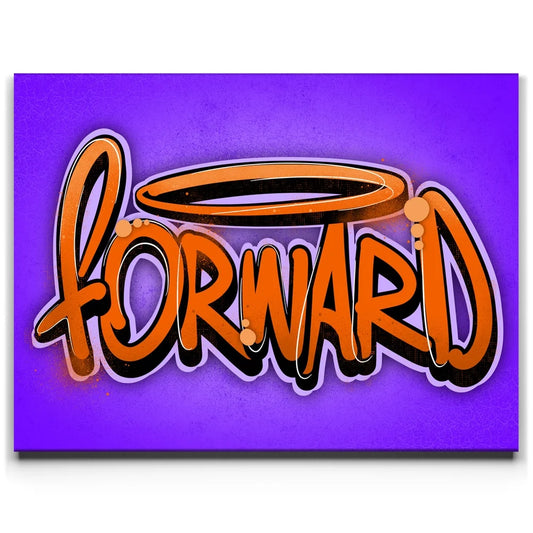 Forward Posters, Prints, & Visual Artwork TheGoatWallArt LANDSCAPE 24x18 0.75" STANDARD