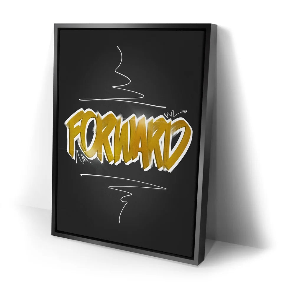 Featured image 2 for Forward - Dark - Calligraphy I