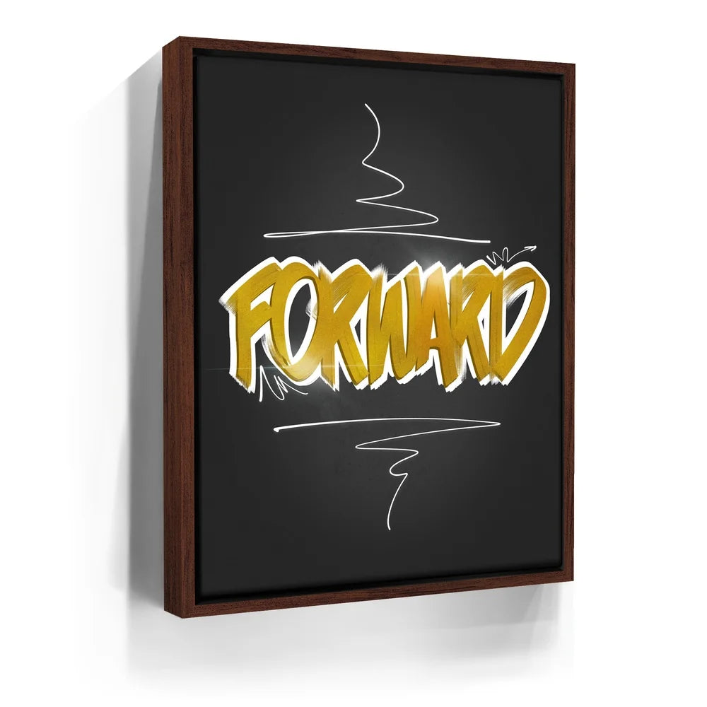 Featured image 10 for Forward - Dark - Calligraphy I