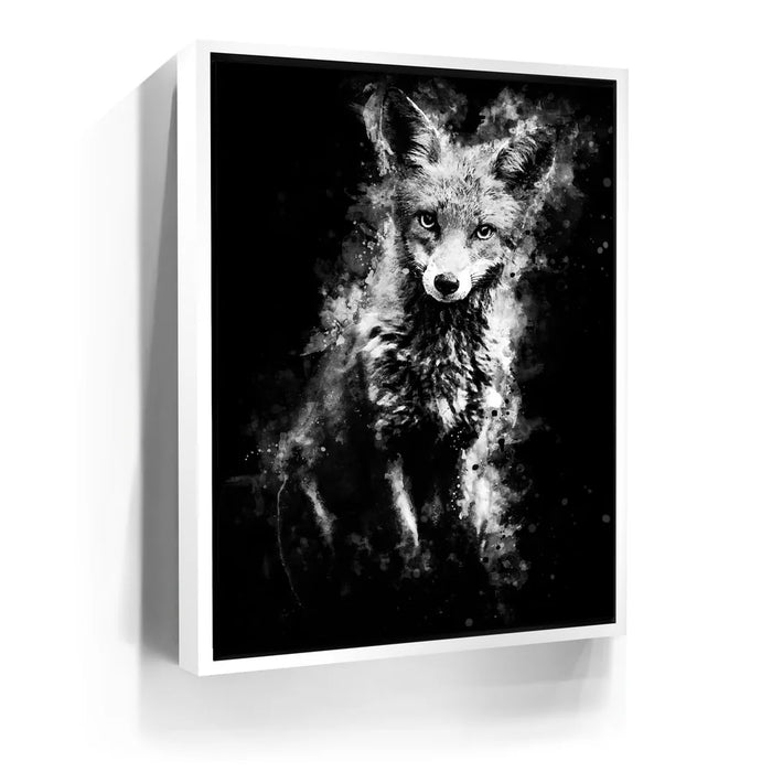 Featured image 6 for Fox - Watercolor - Black and White