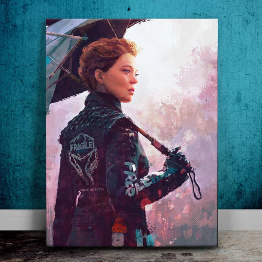 Fragile - Death Stranding Posters, Prints, & Visual Artwork TheGoatWallArt PORTRAIT 18x24 0.75" STANDARD