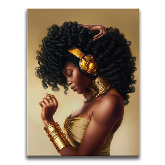 Frequencies Of A Goddess Posters, Prints, & Visual Artwork TheGoatWallArt PORTRAIT 18x24 0.75" STANDARD