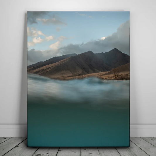 From Sea To Land, Maui Posters, Prints, & Visual Artwork TheGoatWallArt PORTRAIT 18x24 0.75" STANDARD