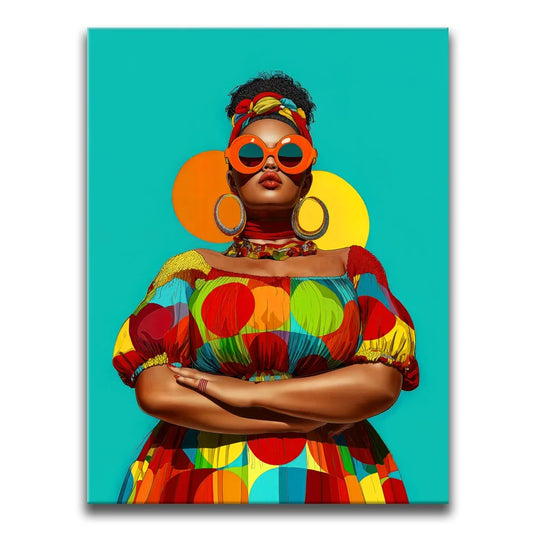 Full Color Authority Posters, Prints, & Visual Artwork TheGoatWallArt PORTRAIT 18x24 0.75" STANDARD